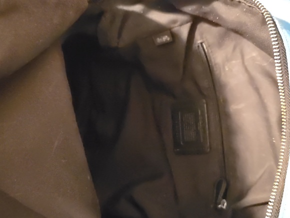 Coach. Signature Nylon Backpack in vibrant Blue and Pink. GUC. - Picture 10 of 14